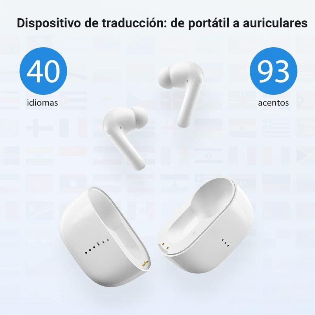 Auriculares traductores en tiempo Real