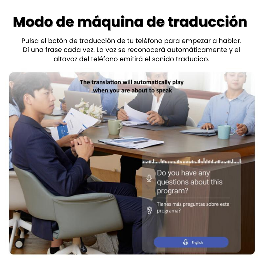 ¡REBAJAS 2025! omniTalk™ - Auriculares Traductores TODO-en-1