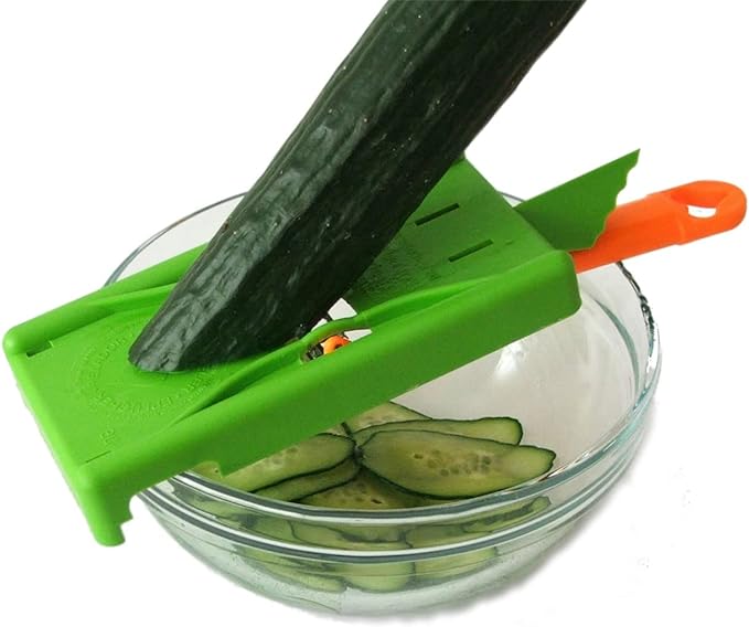 Pelador Multifuncional Doble Cuchilla + Exprimidor de Limón + Espiral de Patatas