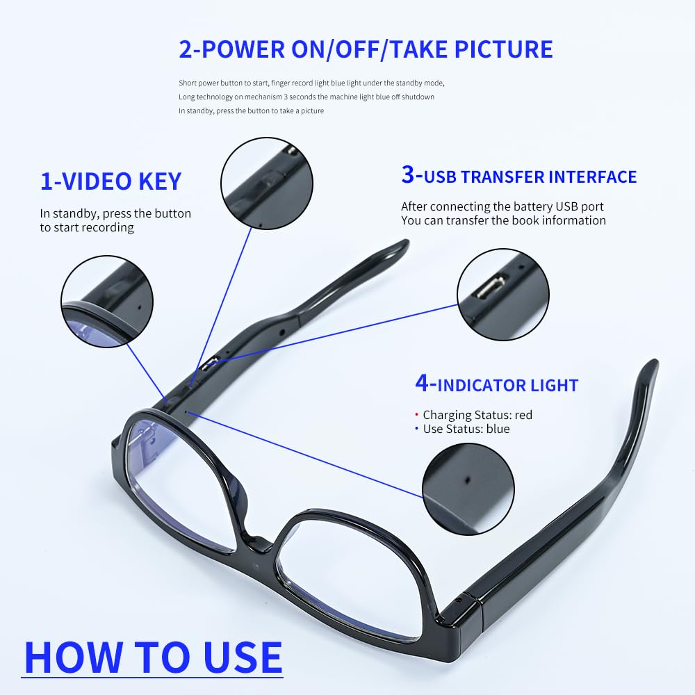 SmartSight - Gafas de grabación inteligentes