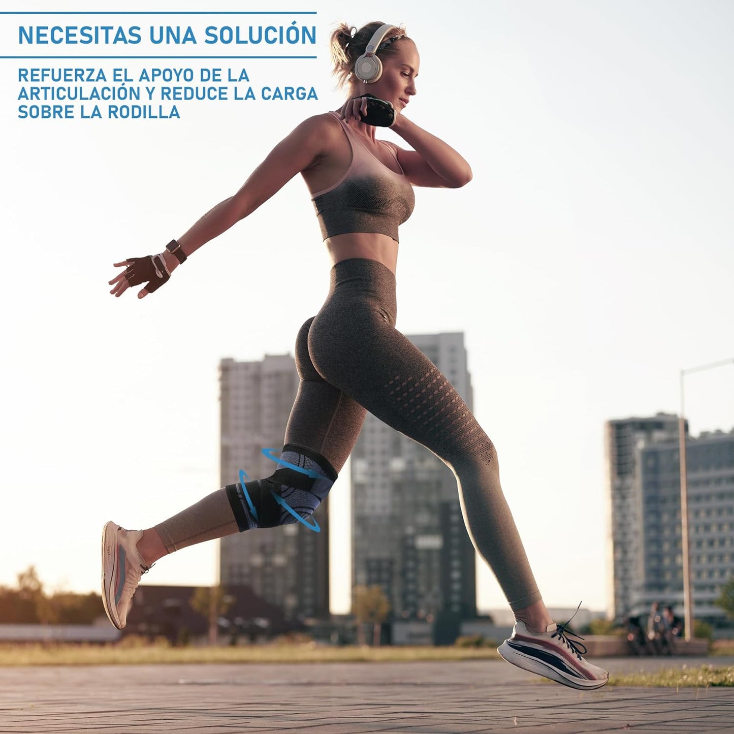Rodilleras terapéuticas ajustables - PharmaKnee™