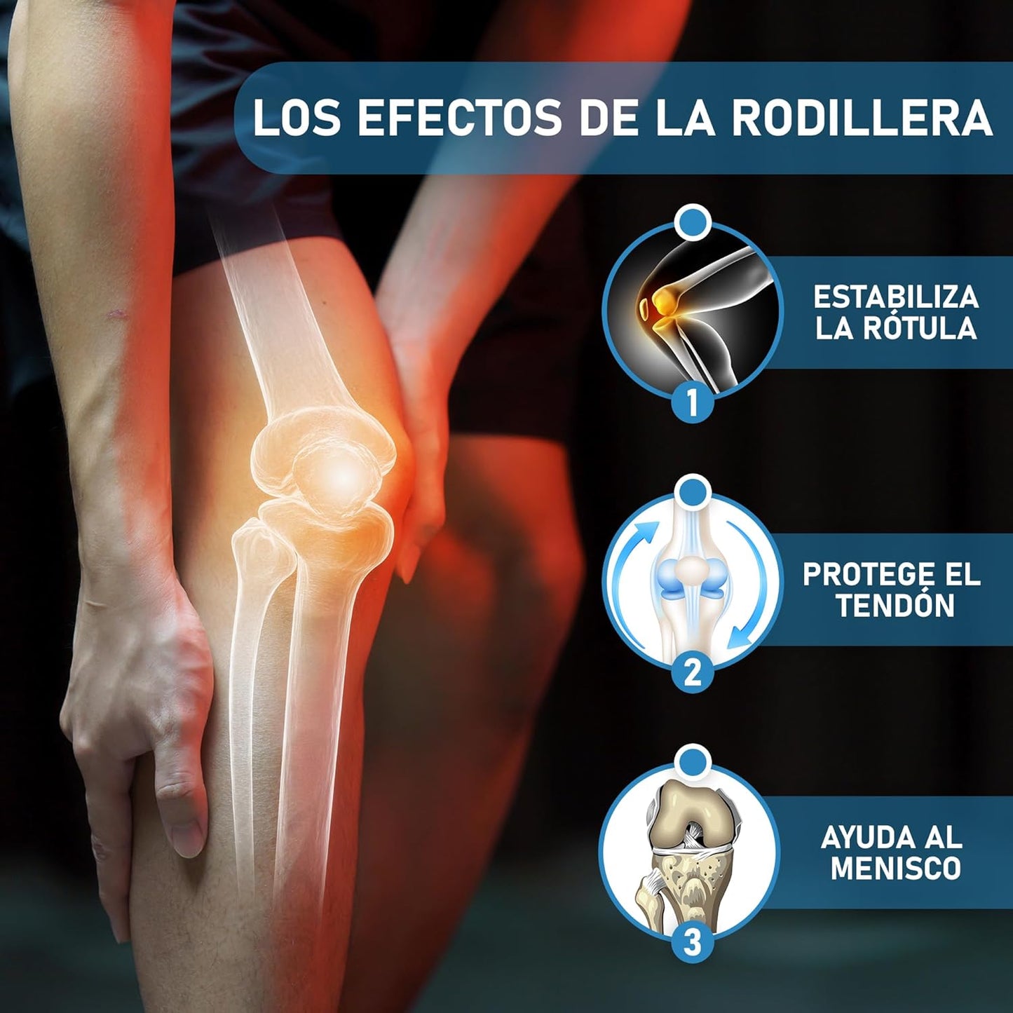 Rodilleras terapéuticas ajustables - PharmaKnee™