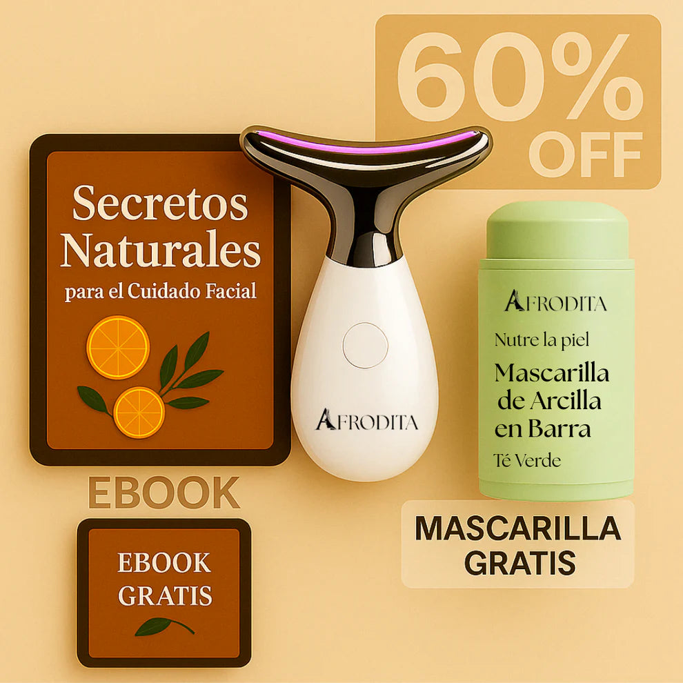 Masajeador Facial ANTIARRUGAS + Mascarilla GRATIS