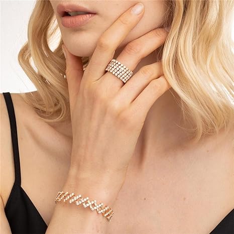 Anillo y Pulsera Diana - Oro