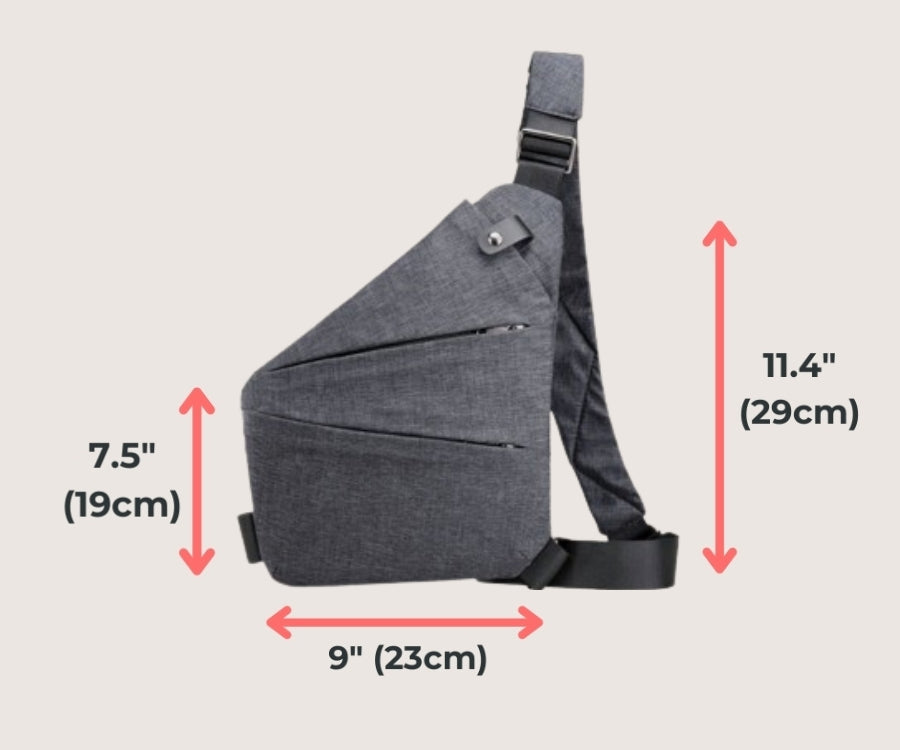 FlyHugz® Anti Robo Bolsa de Viaje