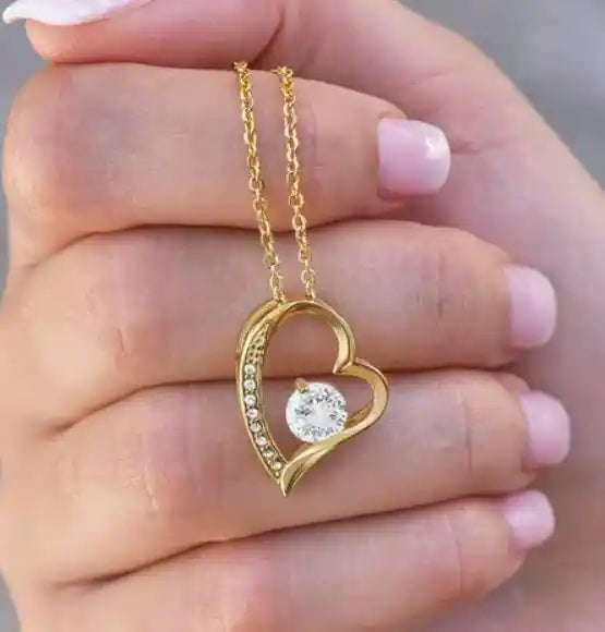 Collar Amor-Eterno® Dorado para mi Madre (con nota especial)