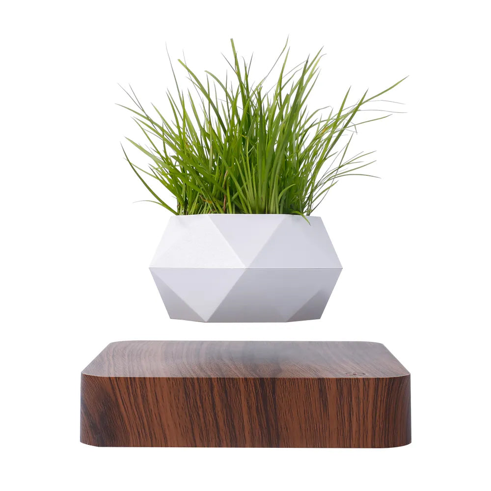 Maceta moderna de levitación magnética para plantas de estilo nórdico