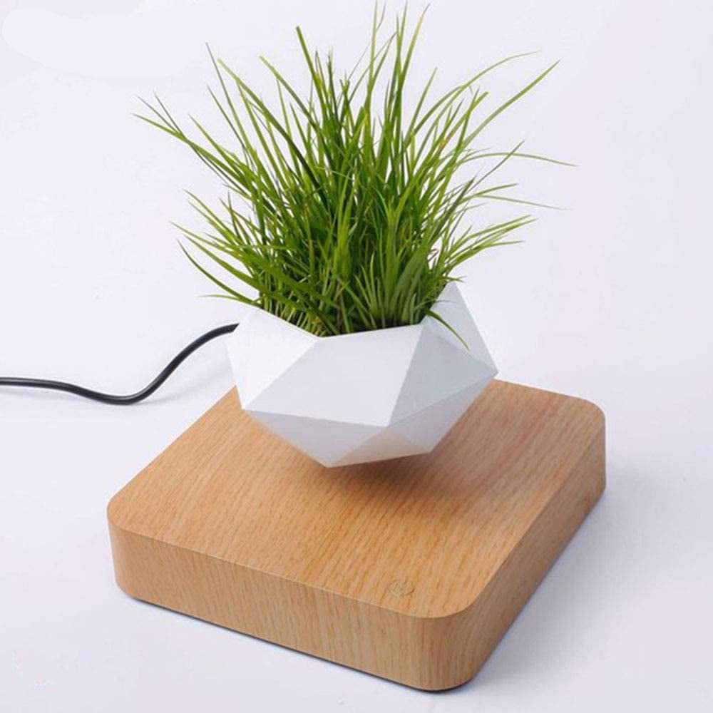 Maceta moderna de levitación magnética para plantas de estilo nórdico