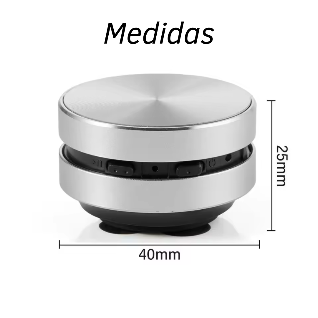 Mini altavoz pegable