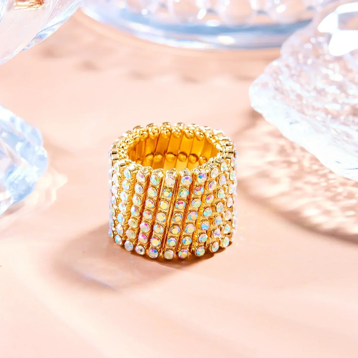 Anillo y Pulsera Diana - Oro