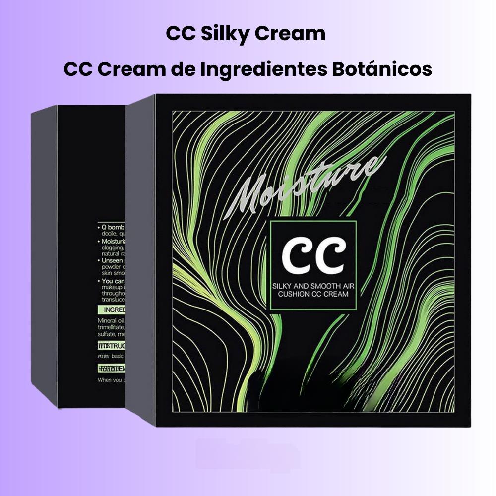 BASE DE MAQUILLAJE CC SILKY CREAM + BROCHAS DE REGALO (OFERTA 2X1)