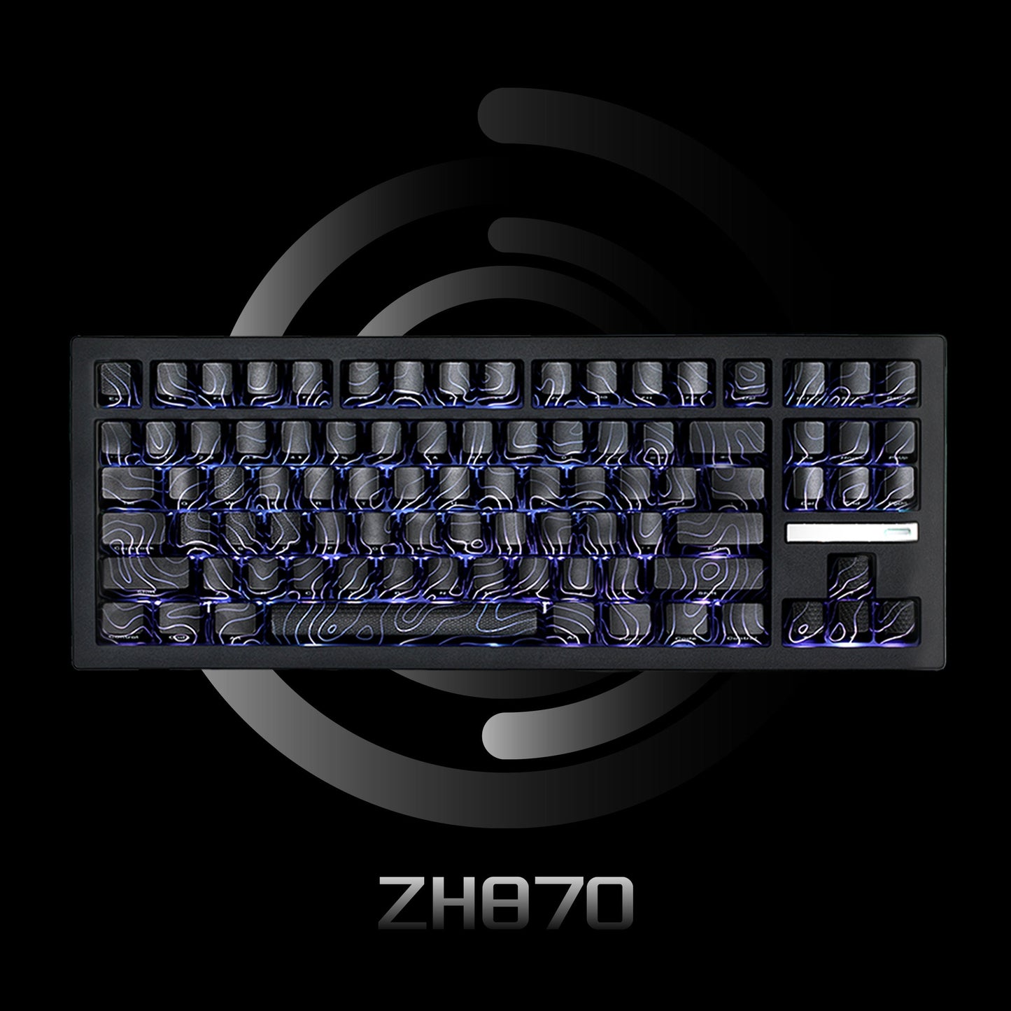 ZH870 Teclado Mecánico, Material PBT Keycap