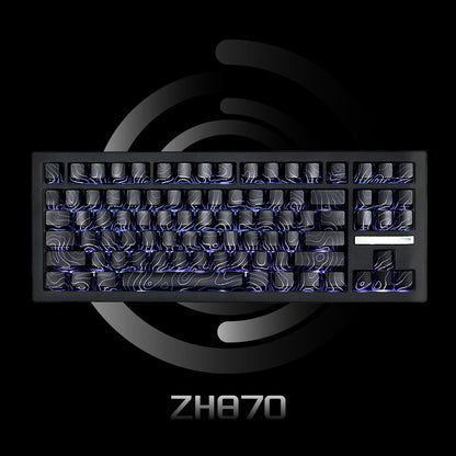 ZH870 Teclado Mecánico, Material PBT Keycap