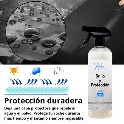 Spray Brillo y Protección para Coche