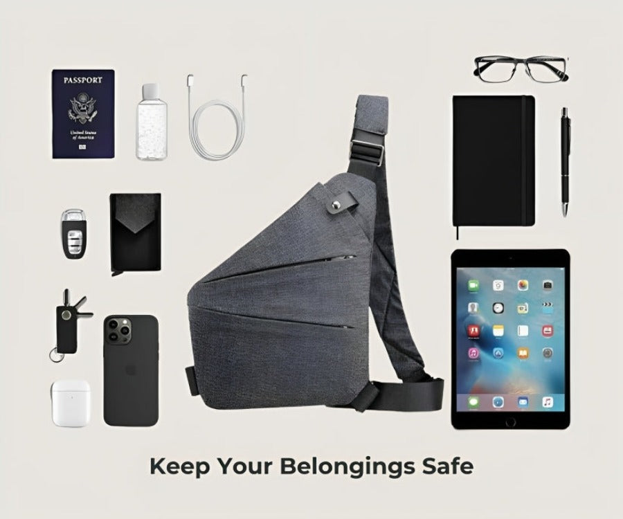 FlyHugz® Anti Robo Bolsa de Viaje