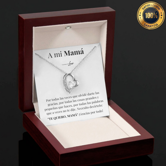Collar Amor-Eterno® para mi Madre (con nota especial a escoger)