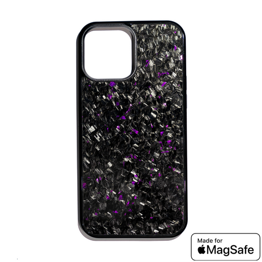 Funda iPhone ForgedArmor™ Series - Dark Matter Purple con MagSafe