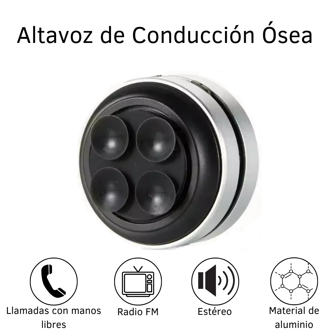 Mini altavoz pegable