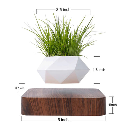 Maceta moderna de levitación magnética para plantas de estilo nórdico