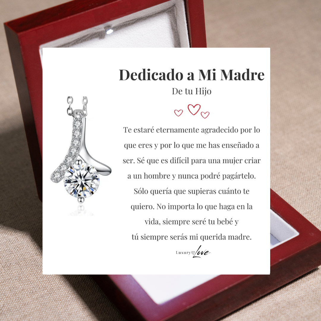 Collar Flor del Alma®  para mi Madre (con Nota especial)