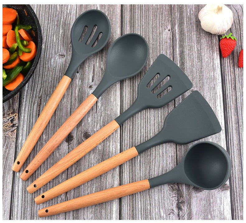 Set de 11 utensilios de cocina alta resistencia