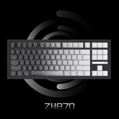 ZH870 Teclado Mecánico, Material PBT Keycap