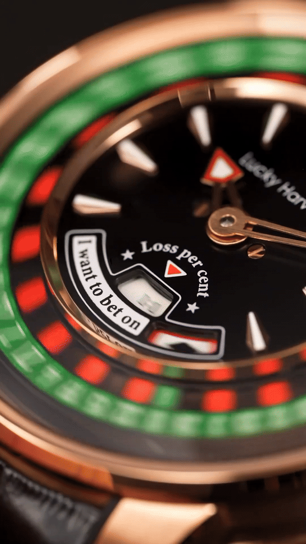 El reloj automático Casino Roulette