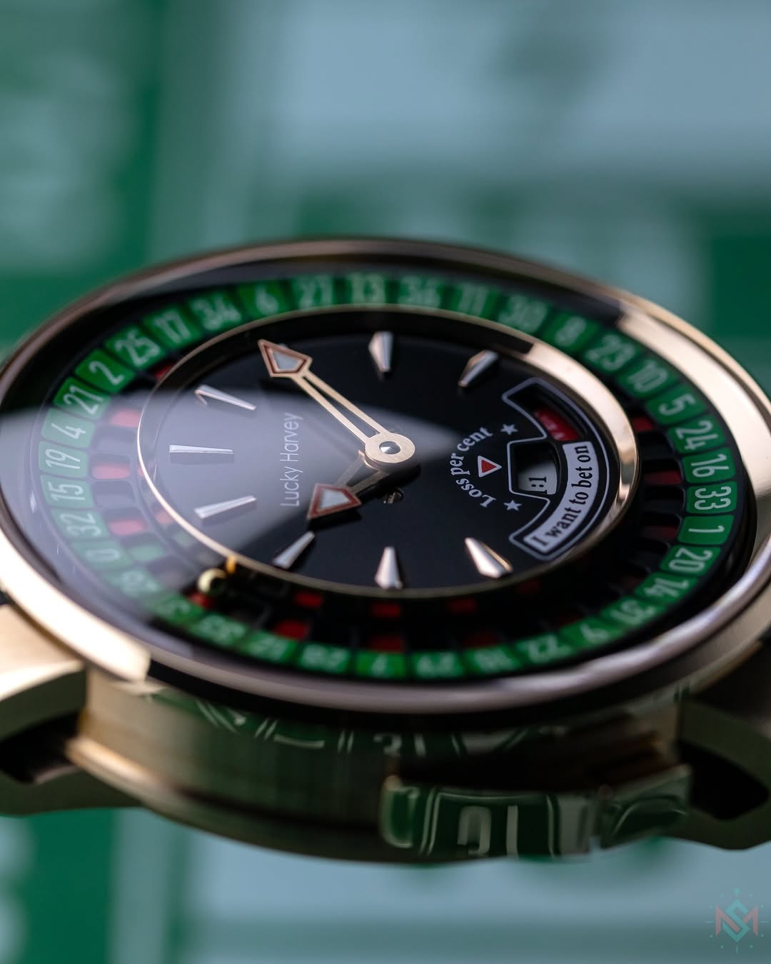 El reloj automático Casino Roulette