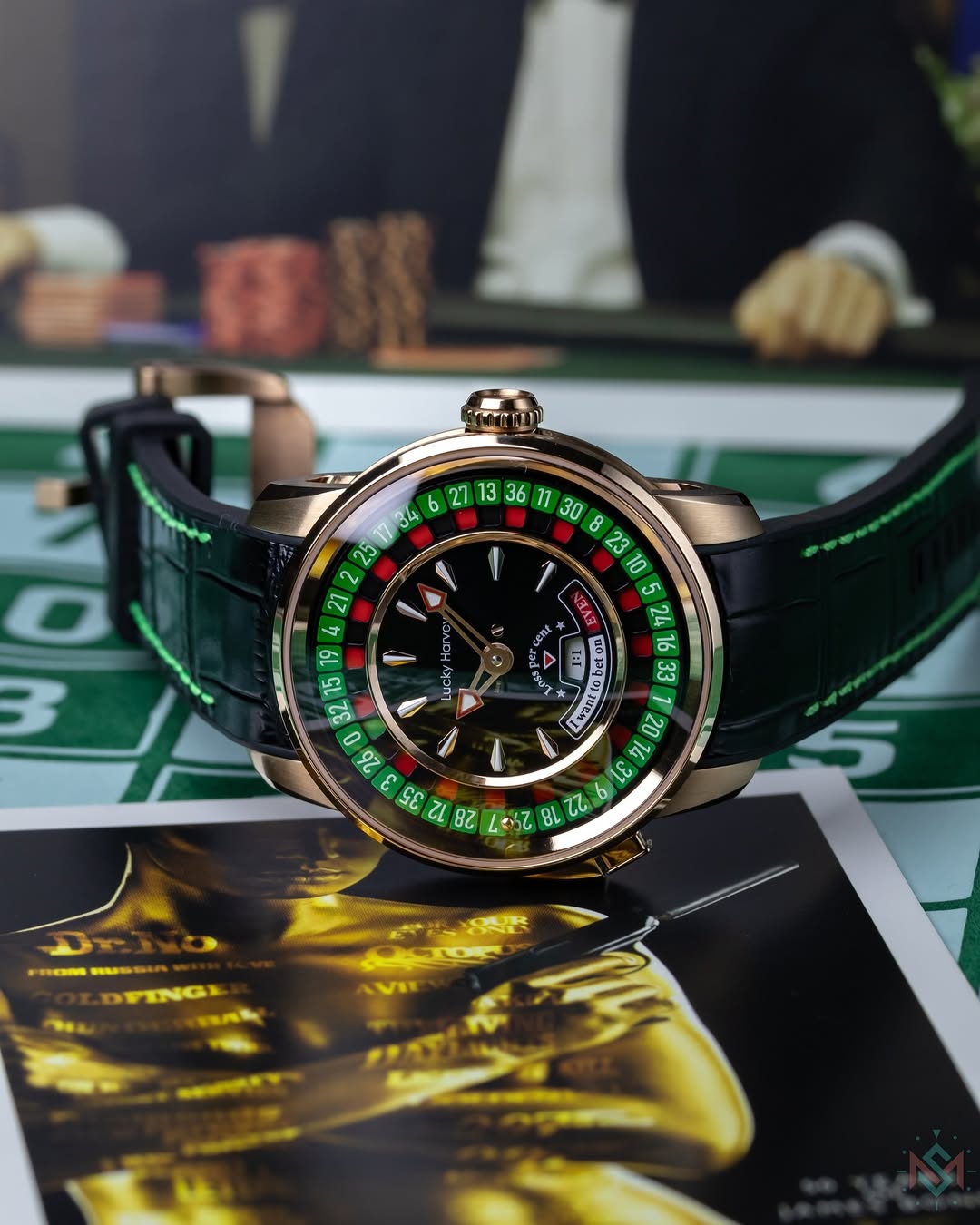 El reloj automático Casino Roulette