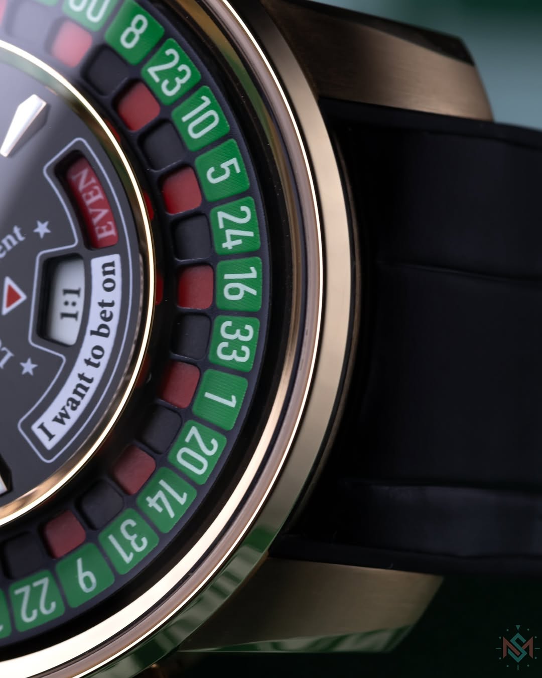 El reloj automático Casino Roulette