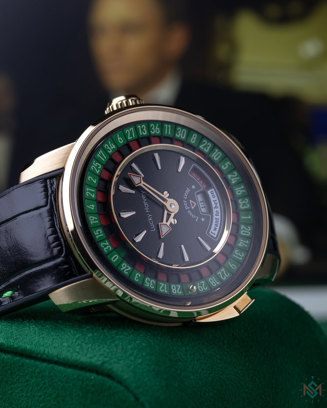 El reloj automático Casino Roulette