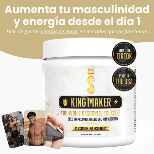 2X1 KING MAKER - Recupera tu Masculinidad.